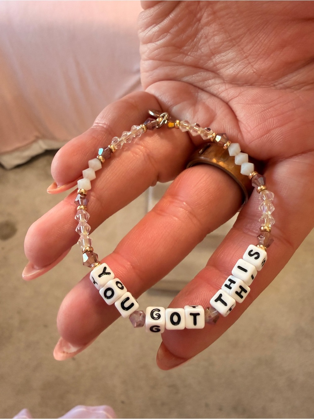 Little words project you got this stretch bracelet